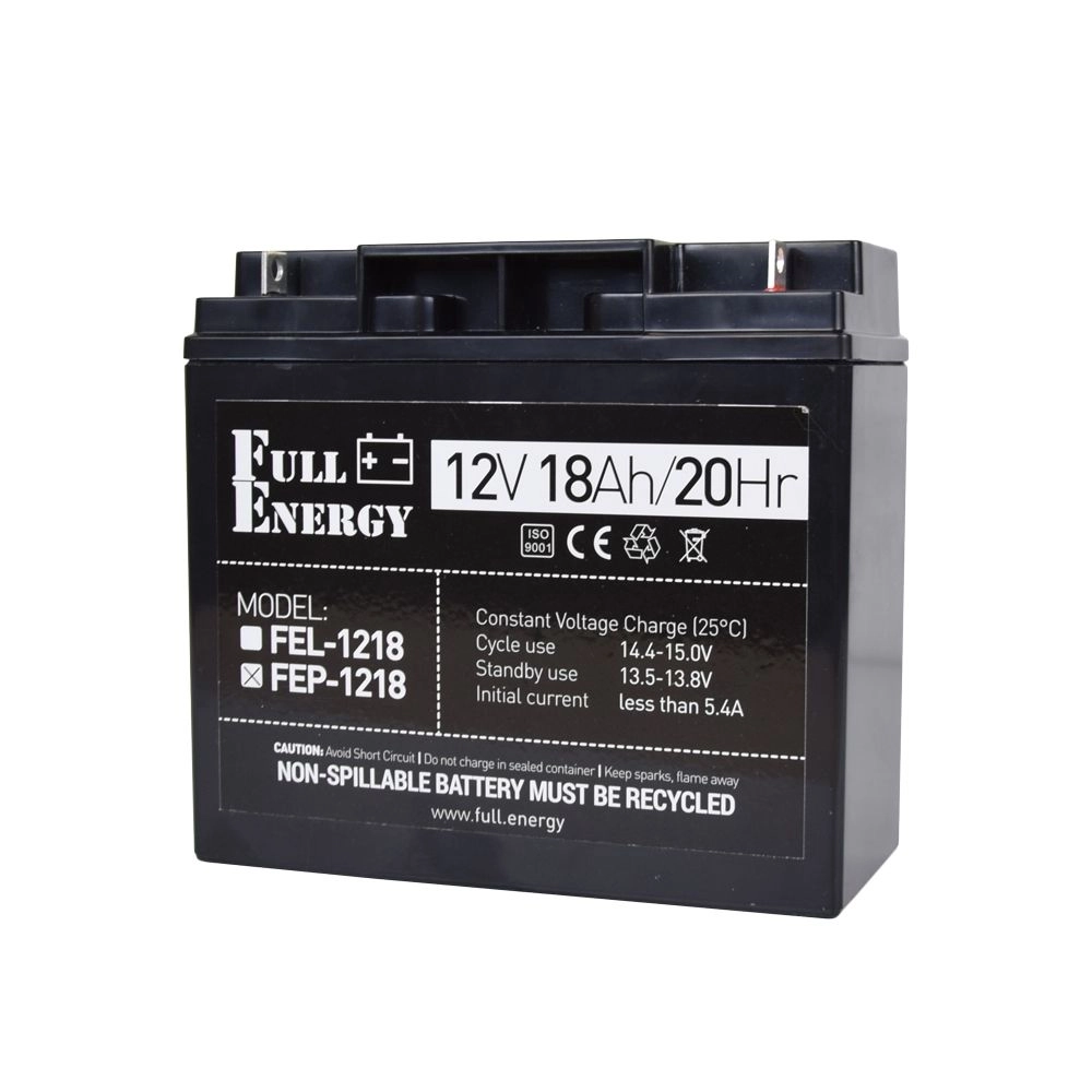 Комплект блок бесперебойного питания Full Energy BBG-1210/8 + аккумулятор 12В 18Ач Full Energy FEP-1218 - Фото 6